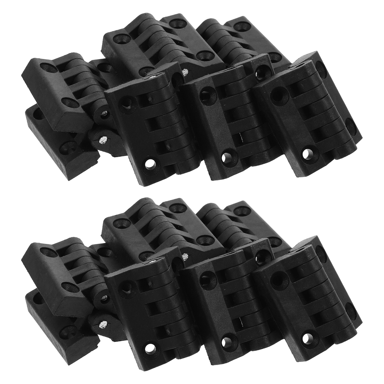 Cabinet Hinges - 20Pcs Plastic Hinge Heavy Duty Enclosure