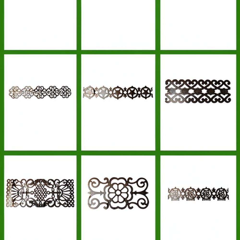 Home Improvement Fence - Wrought Iron Ornamental Panel For Dingzhengxinpai