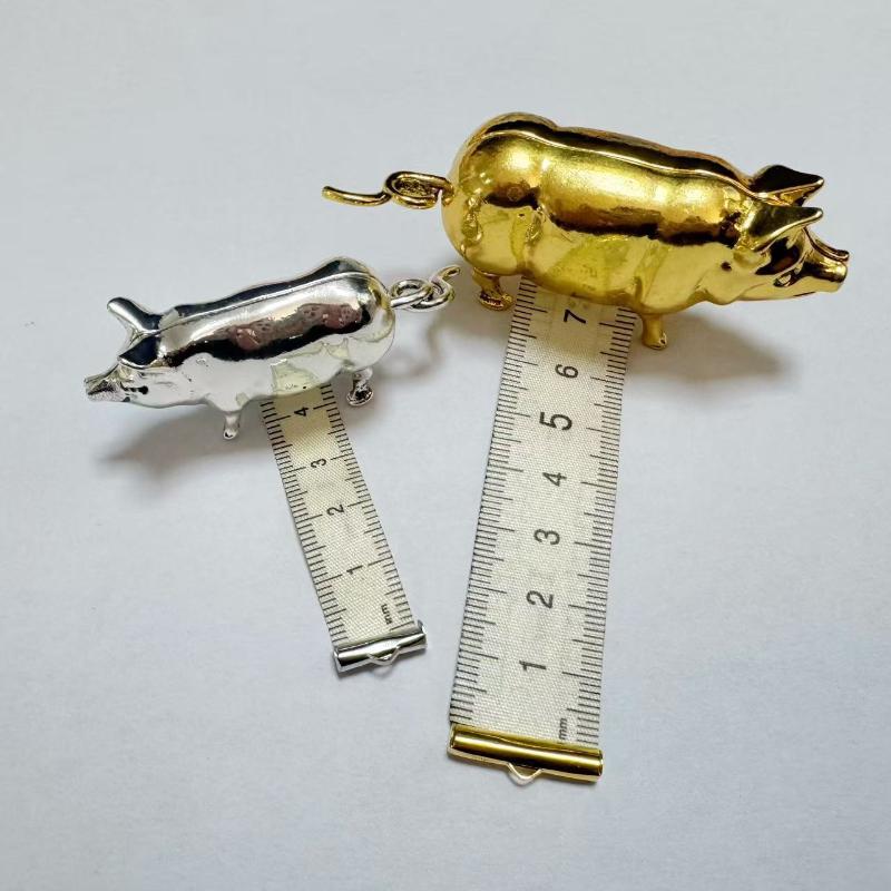 (Ce14)Antique Pig Mini Tape Me - Tape Measure review and price