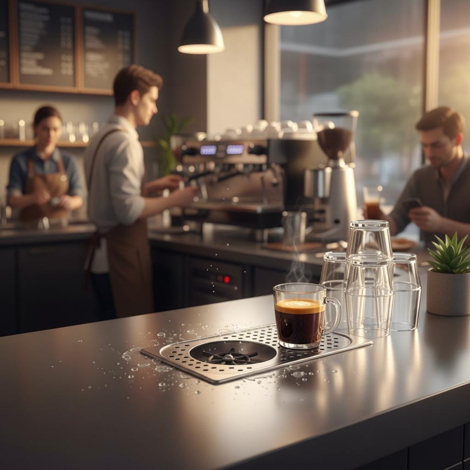 Automatic Cup Rinser Multi-Ang - Faucet review and price