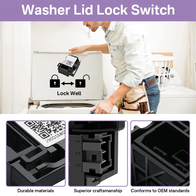 WH01X27954 Washer Lid Lock Swi - Door Lock review and price