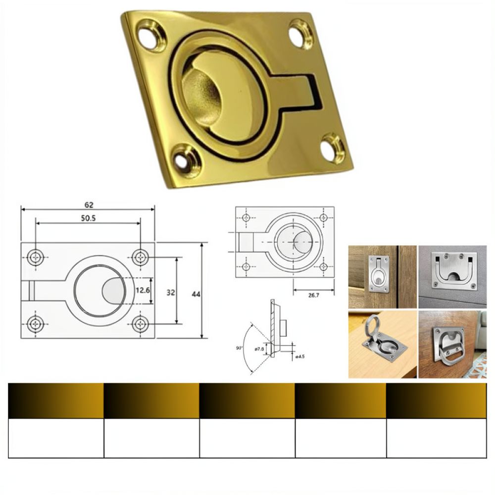 Hidden Flush Ring Handle 316 S - Door Handle review and price