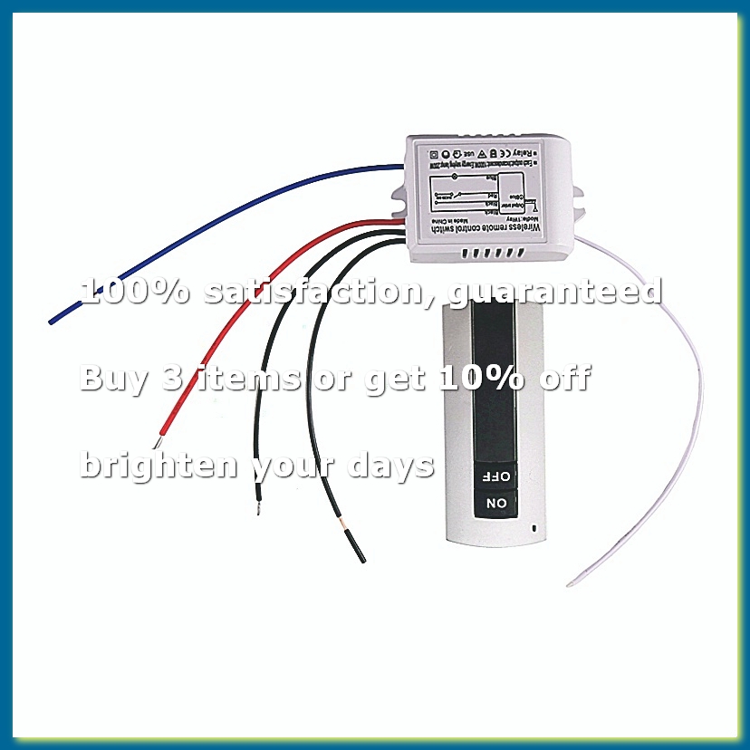 1 Way ON/OFF 220V Wireless Rem - Light Switch review and price