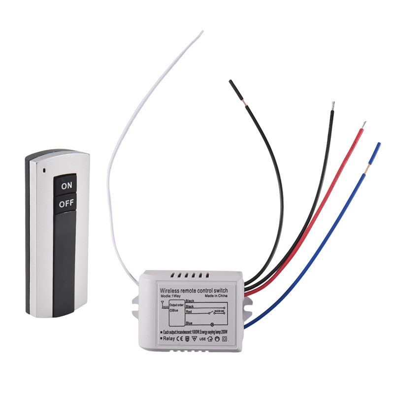 1 Way ON/OFF 220V Wireless Rem - Light Switch review and price